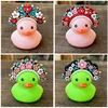 Nuevas pegatinas de flores para el cabello, colores mixtos.