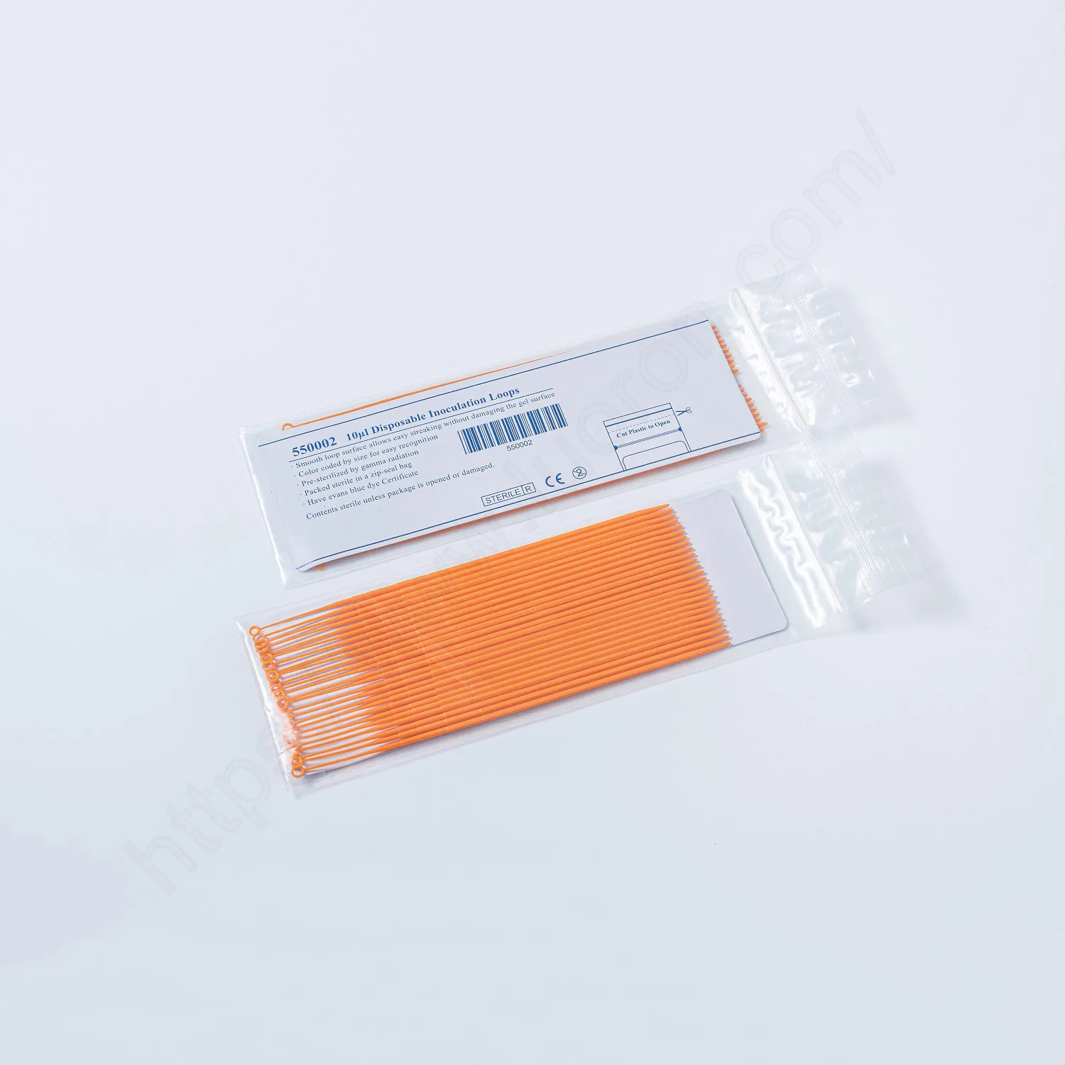 Laboratory Sterile Inoculating Loops and Needles Plastic Inoculation ...