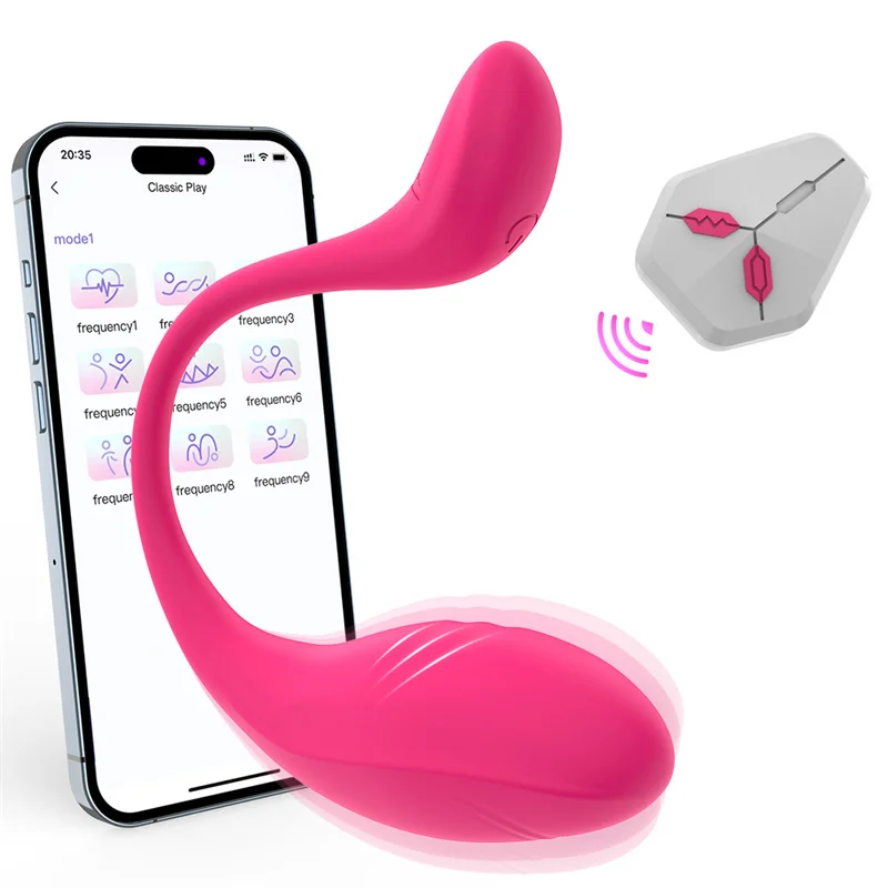 Niusida Jumping Eggs APP-Control Wearable Vibrators Set Small Soft Erotic Vibrators Product USB Chargble Vibrators Stimulator