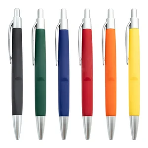 Hot Sale Novelty Custom Logo Durable Plastic Retractable Ballpoint Pen Smooth Writing for Advertising Promotional Gift School