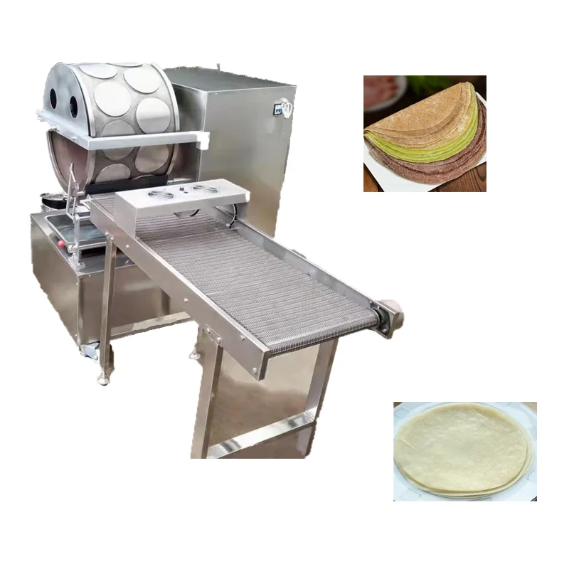 Lumpia Samosa Pastry Spring Roll Sheet Making Machine Automatic Samosa