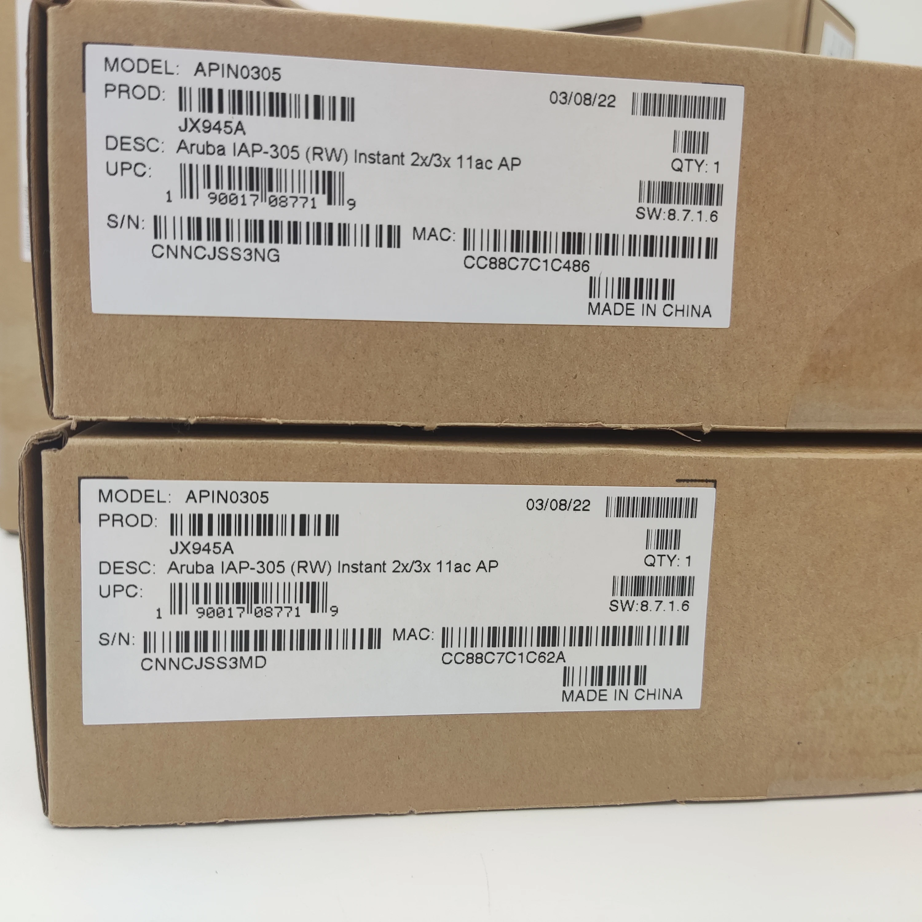 Aruba APIN0305 JX945A - 1.774 Gbps Indoor Wireless Access Point