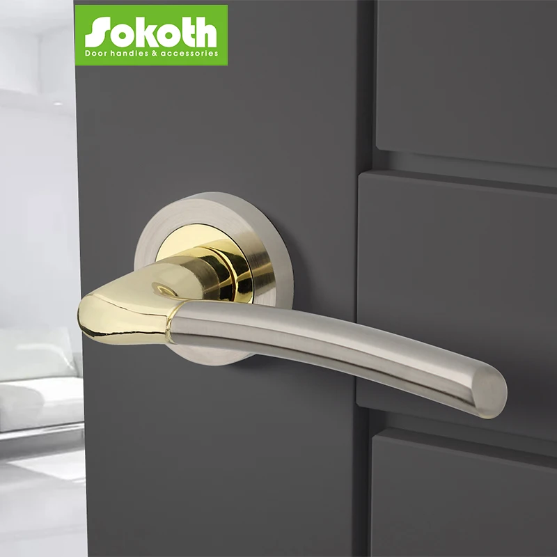 Modern Minimalist Design Bedroom Door Handle Light Luxury Liftstyle Oem Aluminum Alloy Ss