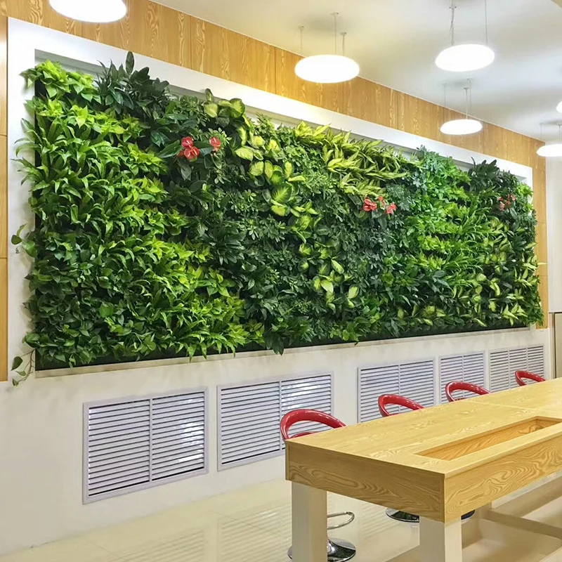 Vertical Garden Module Vertical Green Wall System Wall Hanging Indoor ...