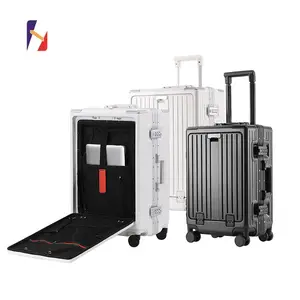 High Quality Huaiyu Travelling Bags Luggage Trolley Set Suitcase Custom logo Spinner Wheel Travel Luggage