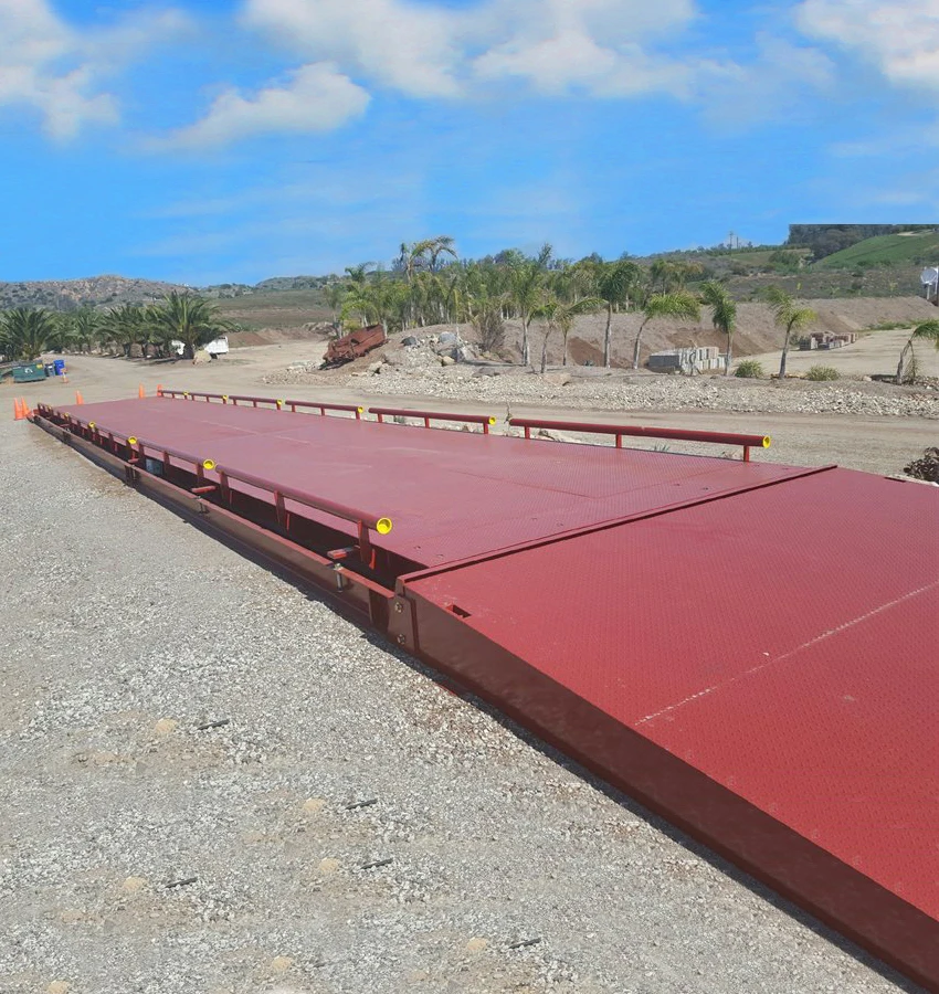 3x20m Mobile Weighing Scale 150T Capacity Heavy Duty Truck Weighbridge Industrial Weight