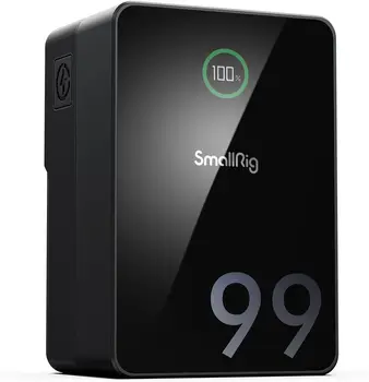 SMALLRIG-V-Mount Battery VB99 Pro 6700mAh 99Wh 14.8V V-Mount Battery Support USB-C Fast Charger for Camera Monitor-4292