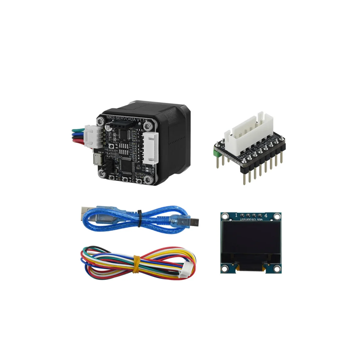 MKS SERVO42C NEMA17 Moteur Pas à Pas En Boucle Fermée à Faible