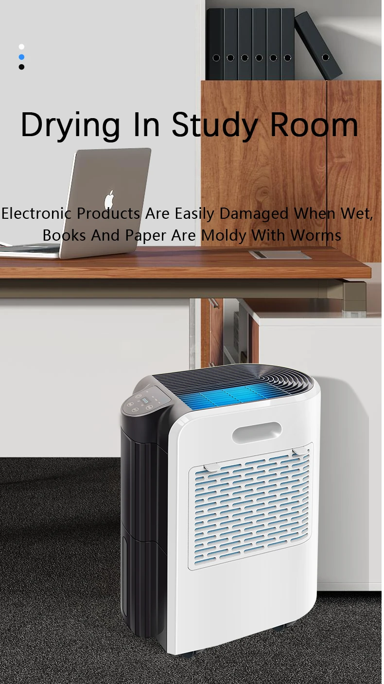 Moisture Removal Dehumidifier, 20l, 220, 42 - detail 24