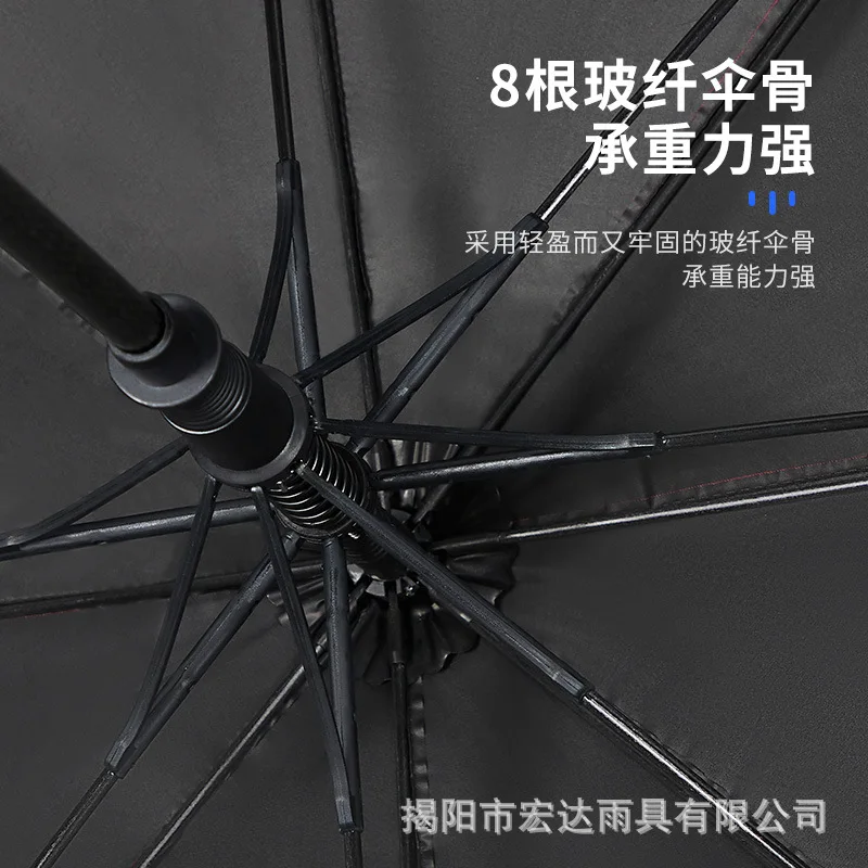 AI-MICH оптовая продажа ветрозащитный зонтик из стекловолокна рекламы изготовленная на заказ Печать логотипа автоматические прямые открывающийся наружный зонтик