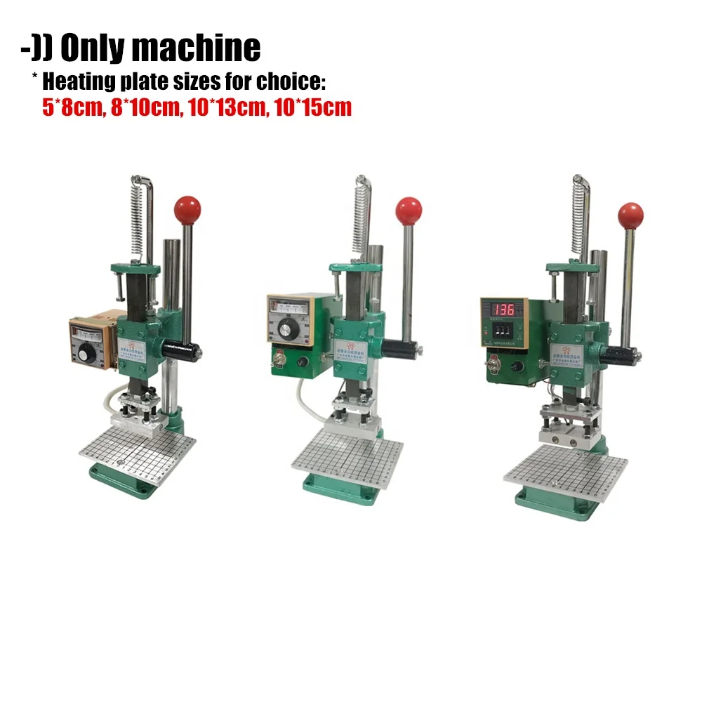 Multi Size Manual Roll Bronzing Machine Multi Material Printable