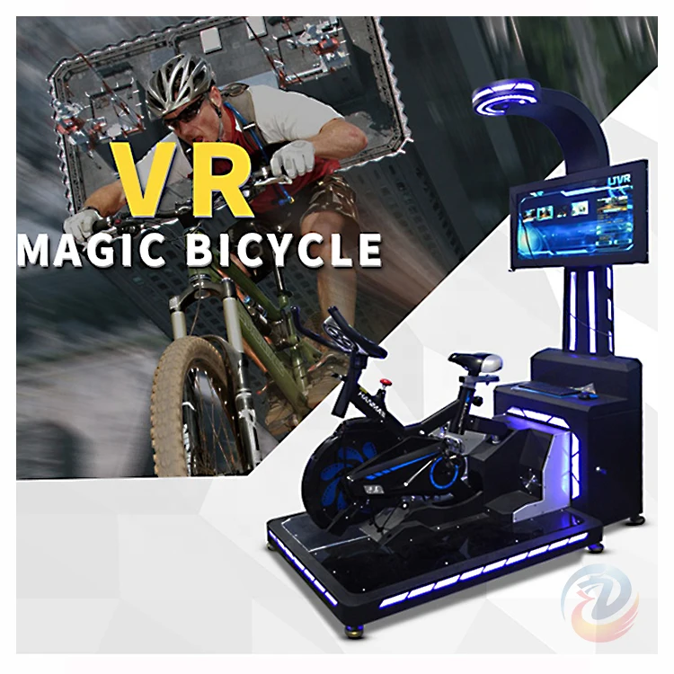 Mountain Biking Vr Cycling Simulator Riding Machine Fitness Bike