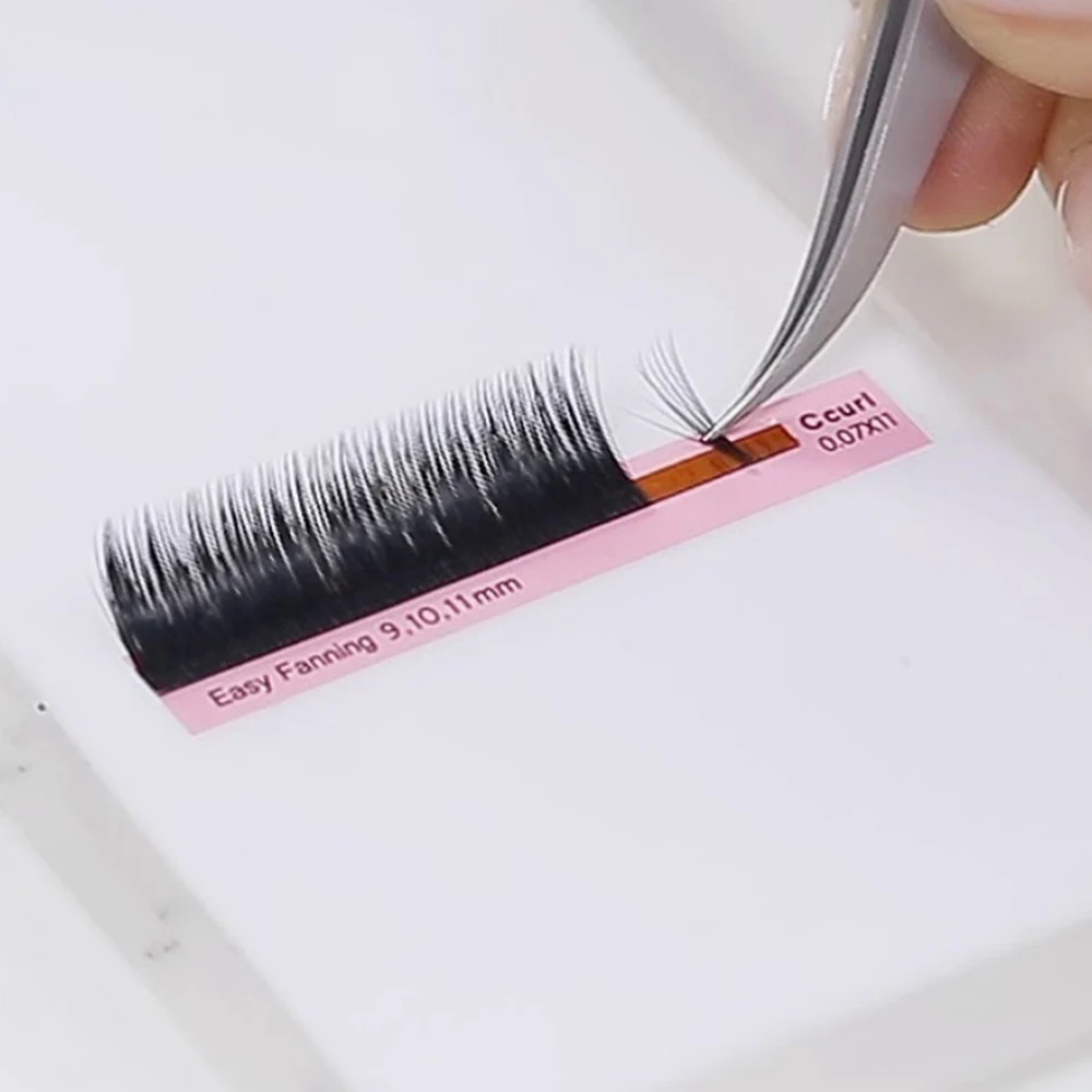 
Профессиональный быстрый Цветущий легкий подтягивающий ресницы русский объем Наращивание ресниц Пинцет 