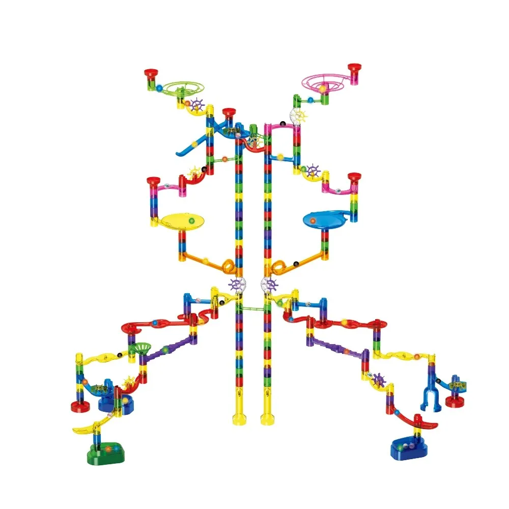 Marble Genius Marble Run Extreme Set-186 Translucent Marbulous