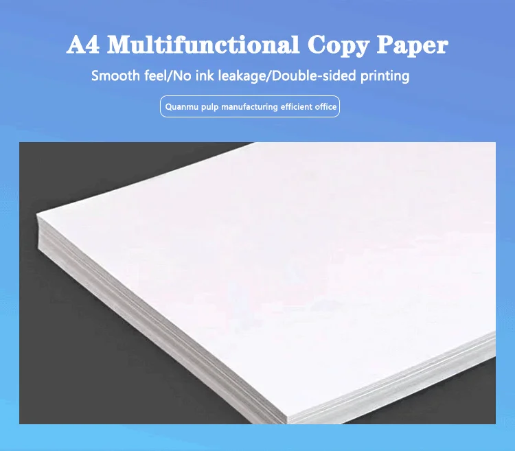 Multipurpose A4 Size Copier Paper 80gsm Office White Copy A4 Printer ...