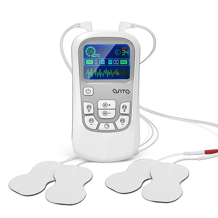 OSITO TENS Unit Machine EMS Muscle Stimulator Pulse Machine for Pain Relief