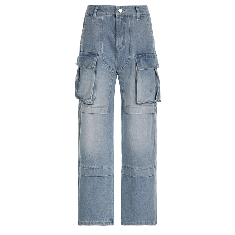 Truen 2023 Women's Cargo Pants - High Waist, Vintage Style