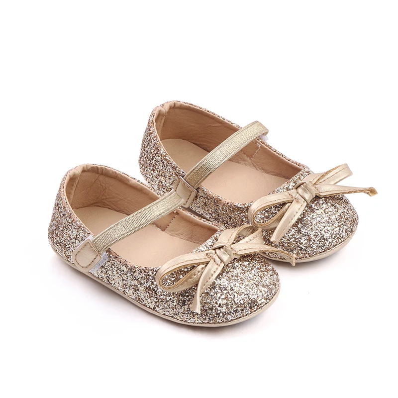 Hot Selling Baby Toddler Girl Shoes Bling Bling Designs for Girl 2025 details