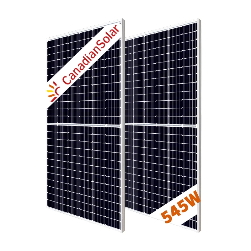 Canadian 530w 545w 550w Watt Monocrystalline Bifacial Solar Panels Low ...