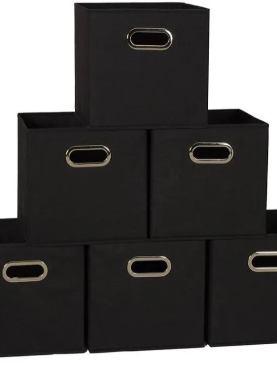 Larger Collapsible Storage Bins For Closet Foldable Closet Organizer