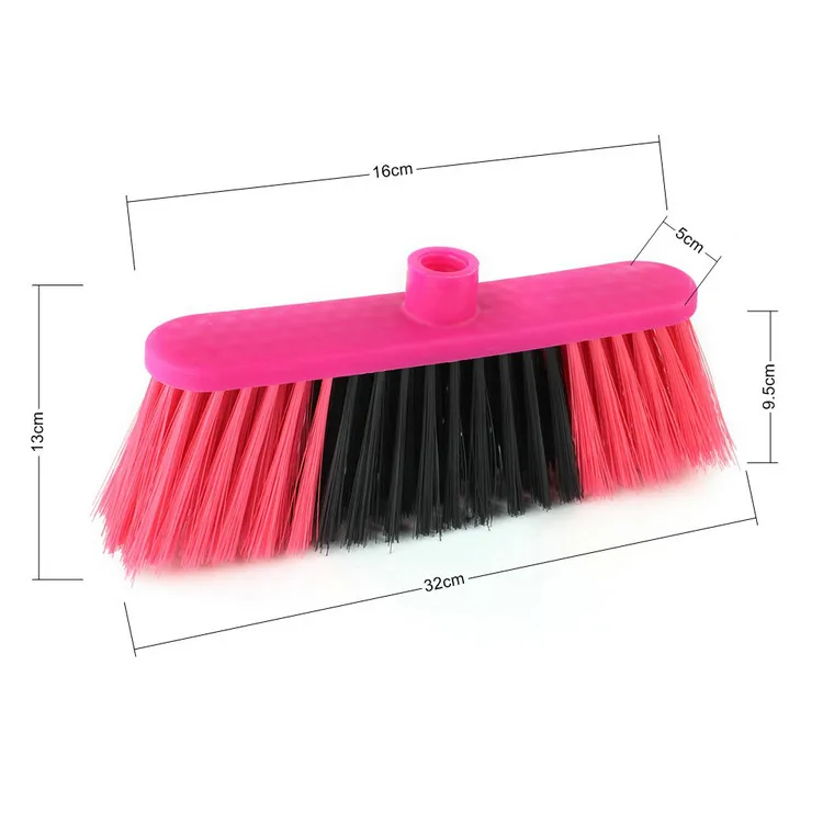 Wholesale Colorful Plastic Floor Cleaning Broom Brush Heads Organizer ...