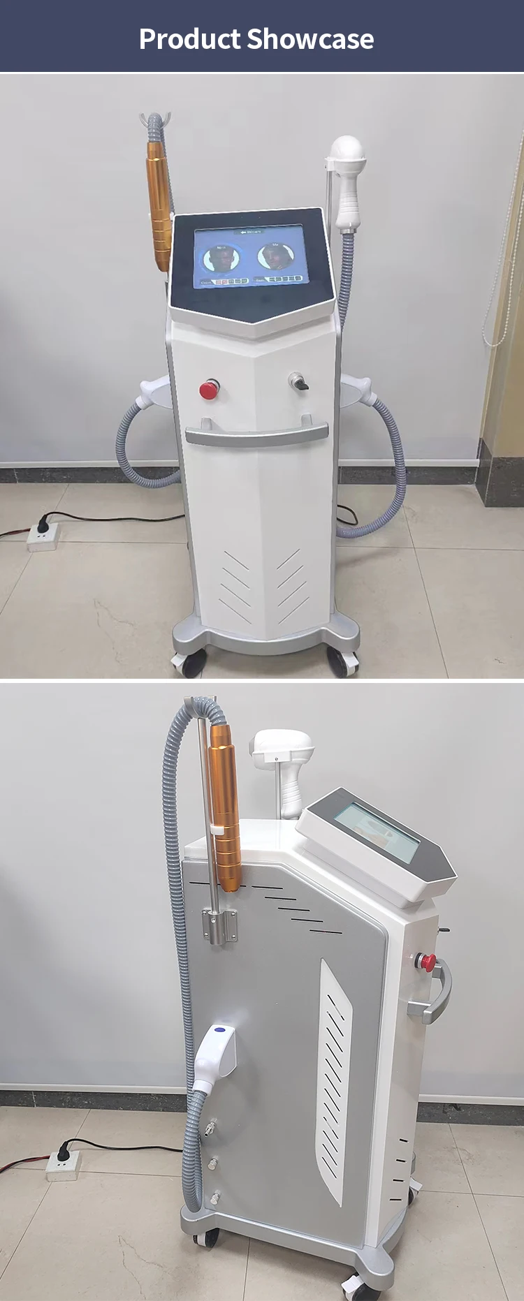 Good PriceLaser Hair Removal Machine Diode Laser  Best Feedback 2 In 1 1064nm Permanent Diode Laser Hair Removal  Machine