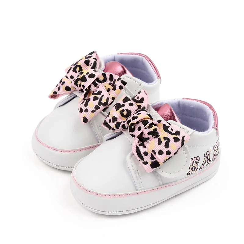 Big Bow Design Fancy Baby Girl Shoes Casual Sport Shoes for Girls supplier