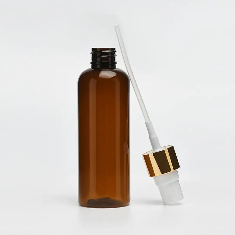 30ml 50ml 60ml 80ml 100ml 120ml 150ml 250ml 500ml  Black Amber Blue clear Lotion Spray Plastic Bottle for Cosmetic Packaging