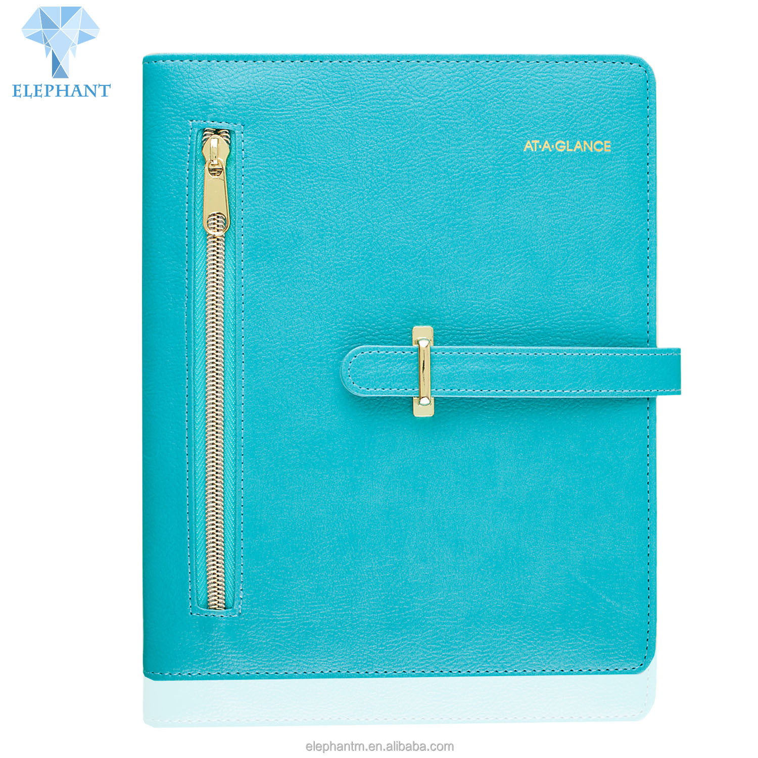 Custom Blank Flip Spiral Binding Bound Book Printing Colours Black Faux