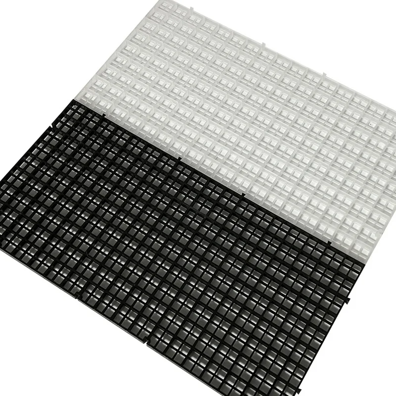 Fish tank Bottom Plate Isolation Plate Isolation Grid Plate Partition Aquarium Ladder Water tank Can Be Spliced Scissors Cutting