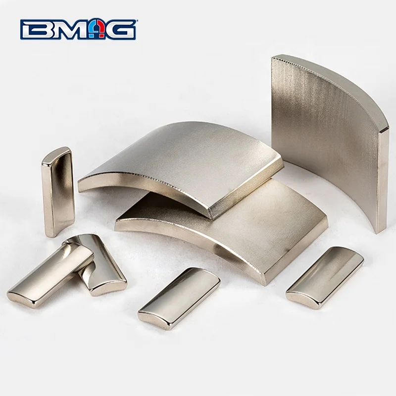 Neodymium Arc | Segment | Motor Magnets for Wind Generators N35/N38/N40/N42/N45/N48/N50/N52