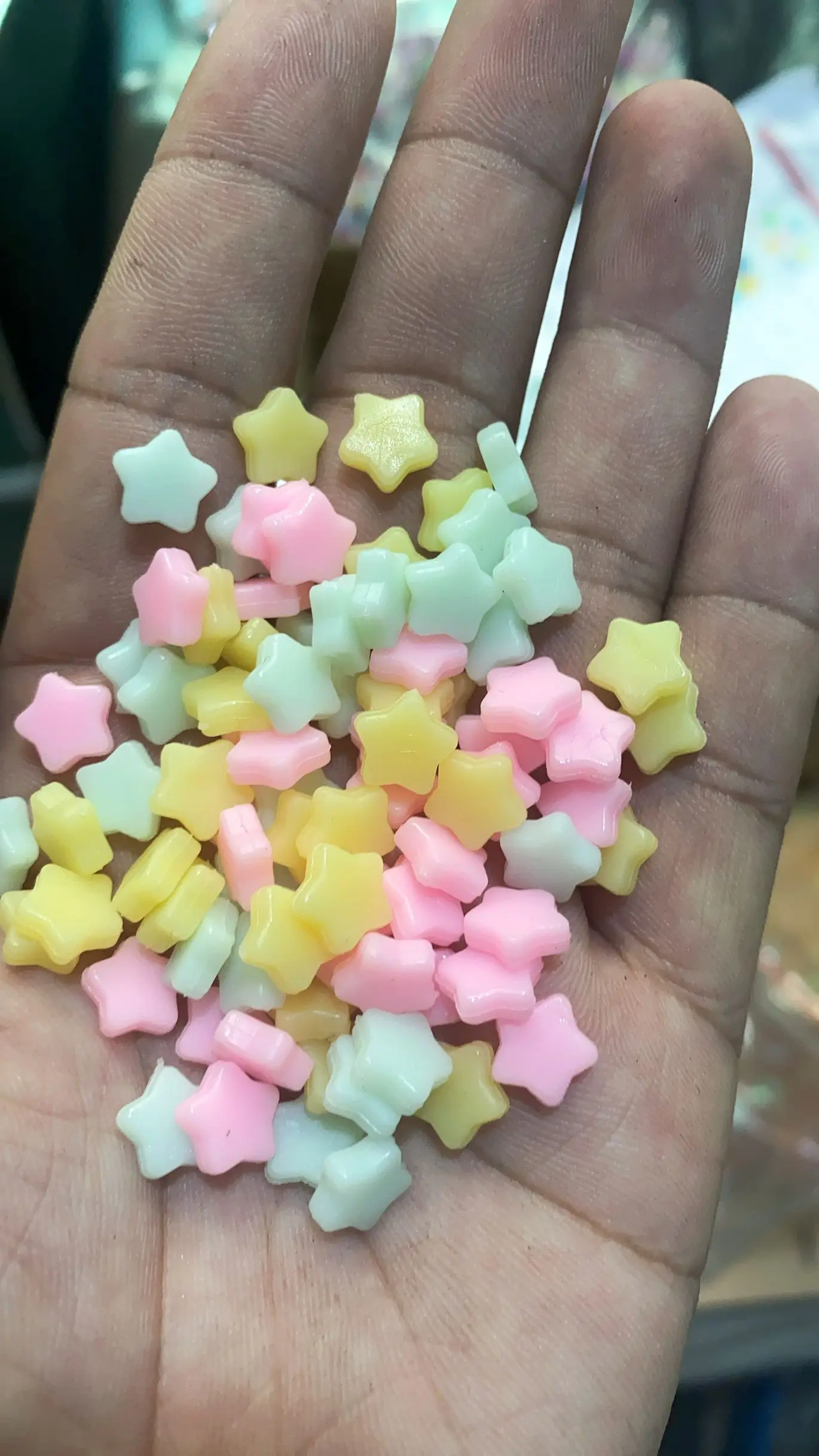 Pastel Star Beads