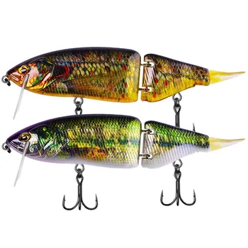 ABS Hard Lure Bait Floating Swimbait 165mm 60g / 135mm 33g Multi-segment Bass Artificial Bait 1~17 Colors – Soft Lure – view 4
