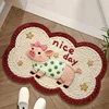 Sally hemp rubber sole - woolen oddly shaped pig