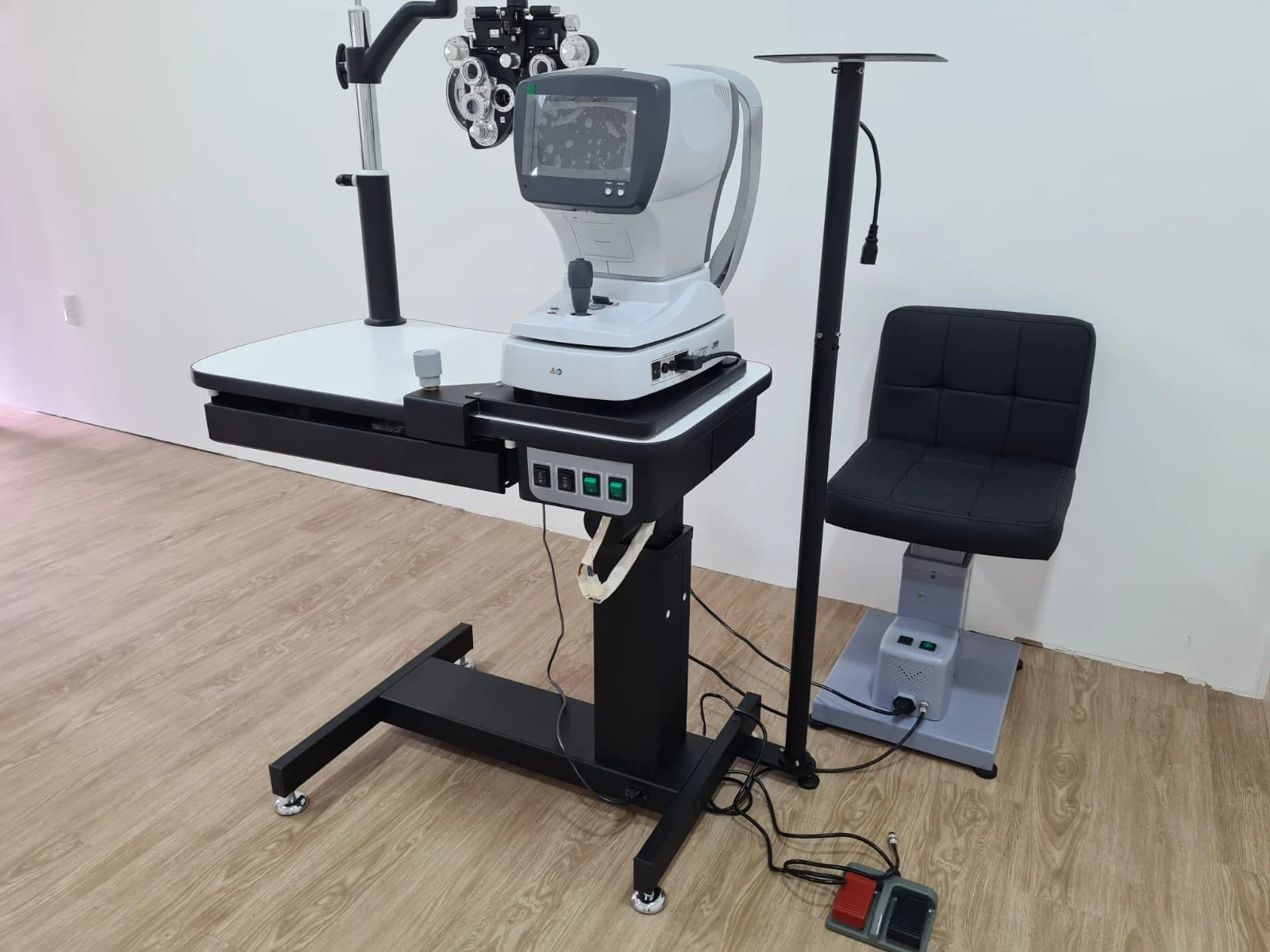 Rightway Brand Good Quality Popular In China Combined Table C-180A Ophthalmic Chair Unit