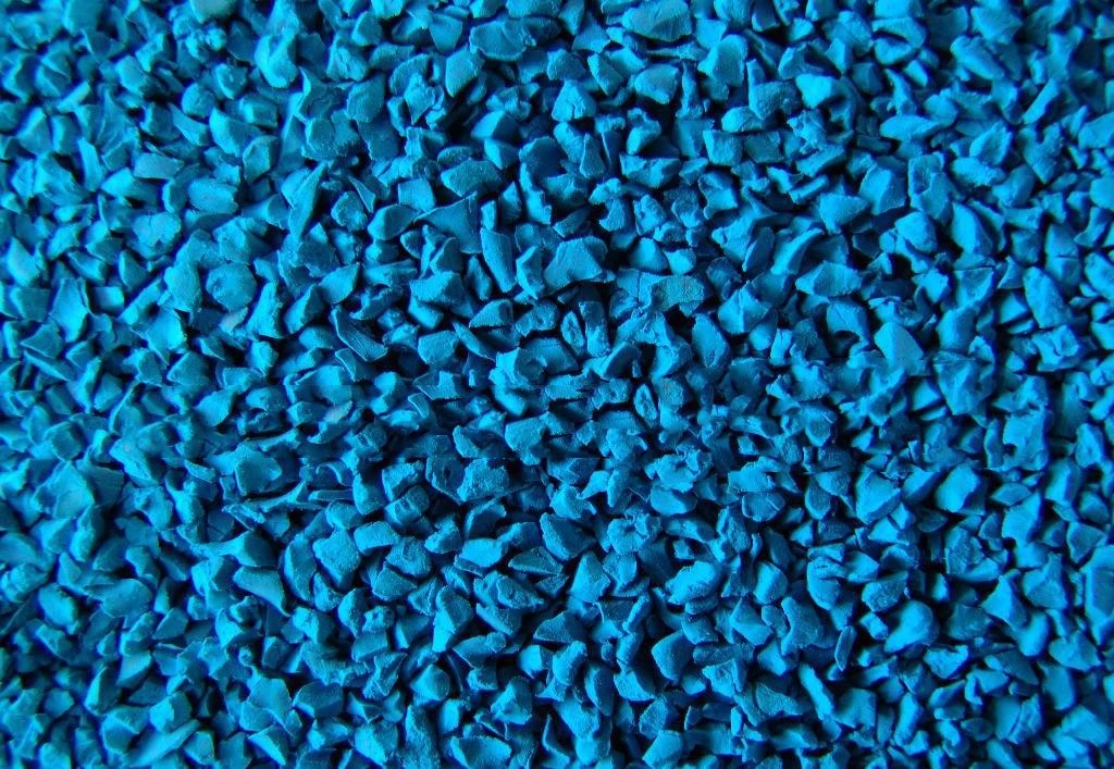 24mm Colored Epdm Rubber Particles Filling Recycled Tyre Rubber
