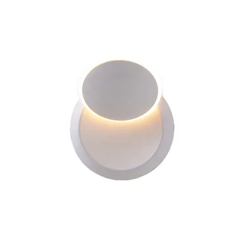 Newly designed 5W white semicircle 360 degree rotation IP54 interior wall light NATO style decorative light