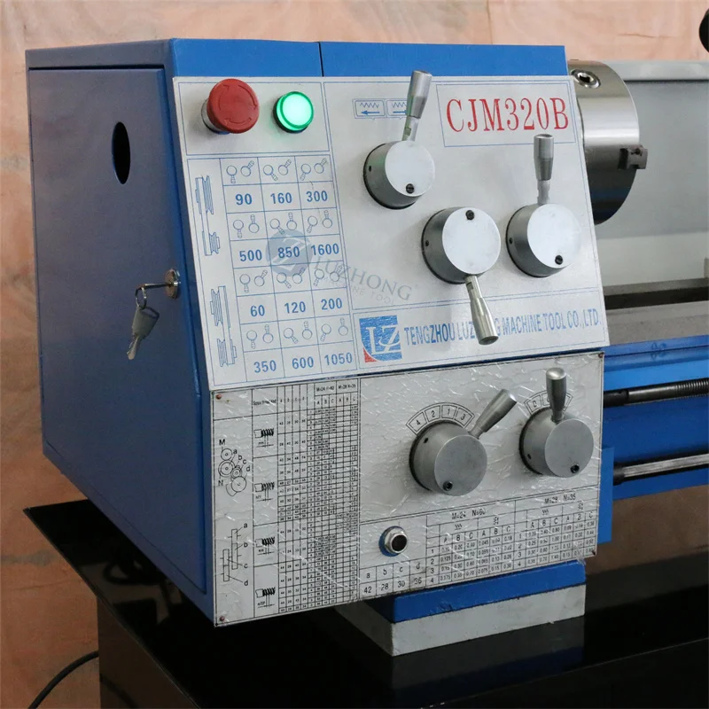 China Small Manual Metal Lathe Machine CJM360 for Metal Hand Operated Lathe