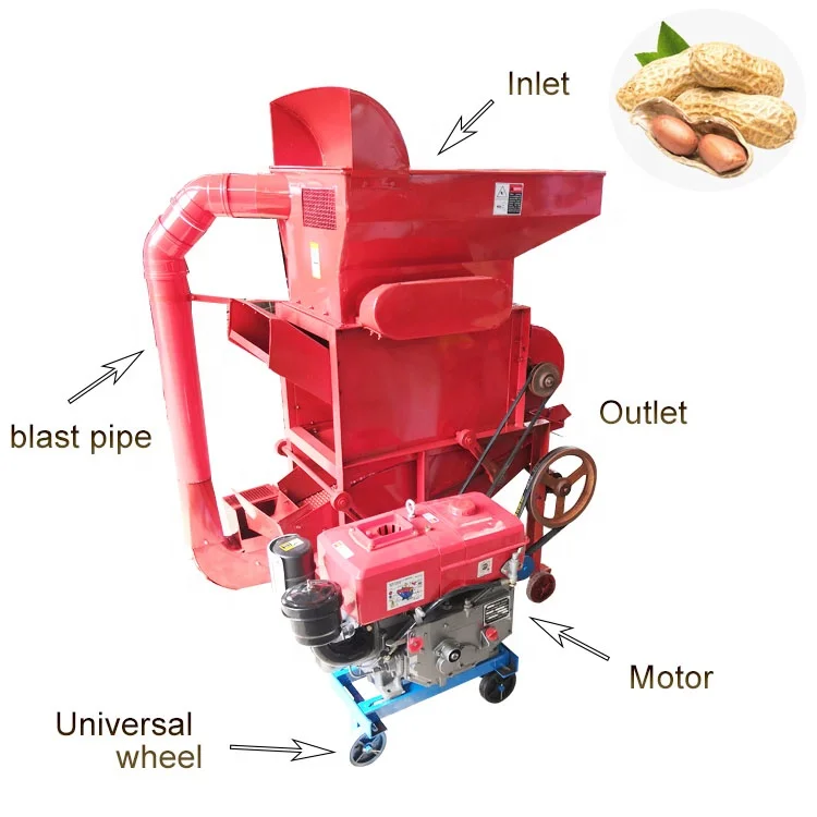Commercial New Style Groundnut Sheller Machine Manual Portable Peanut Sheller South Africa Hot Sale