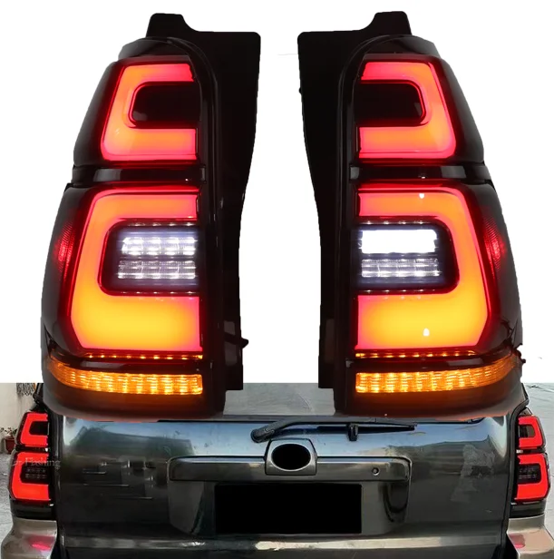 HSSD-232005 DRL Sequential  Fog Car Rear Lamps 2003-2009 LED 4runenr  Tail Lights Fits for Toyota 4th Gen 4Runner Tail Lights