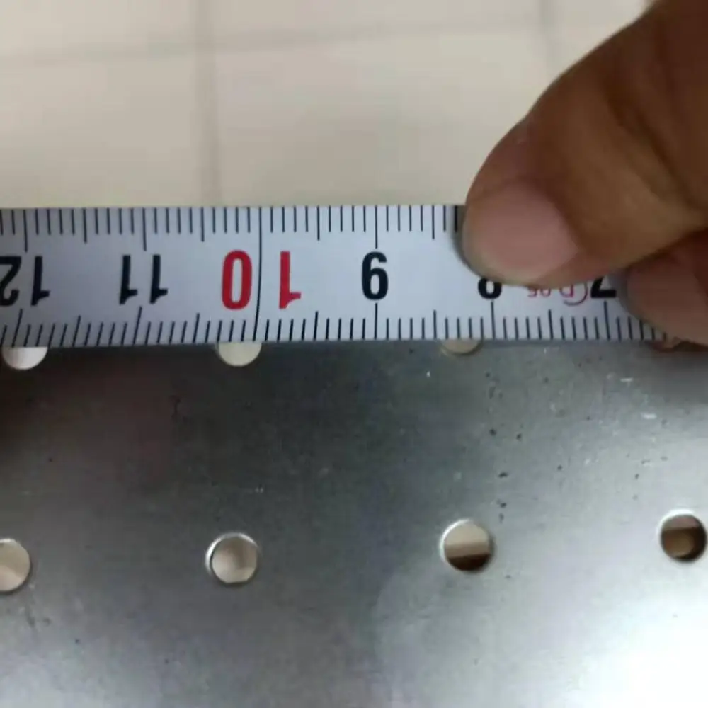 Китайский поставщик, перфорированные металлические листы из нержавеющей стали с круглым отверстием для украшения