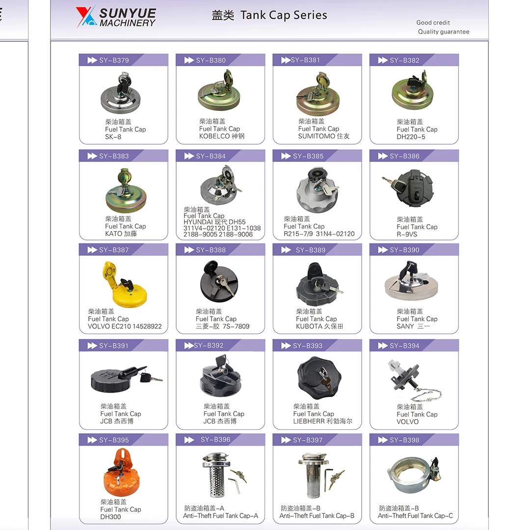 Zaxis200 ZX200 ZX210 Engine Oil Filler Cap for Excavator