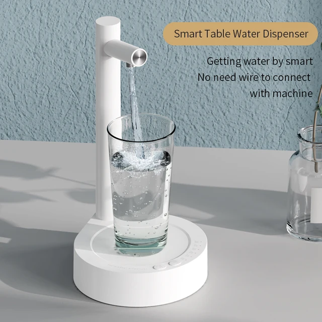 Automatic Desk Portable Desktop Office Mini Smart Water Bottle Pump Dispenser Universal Type-C Charging Electric Water Dispenser