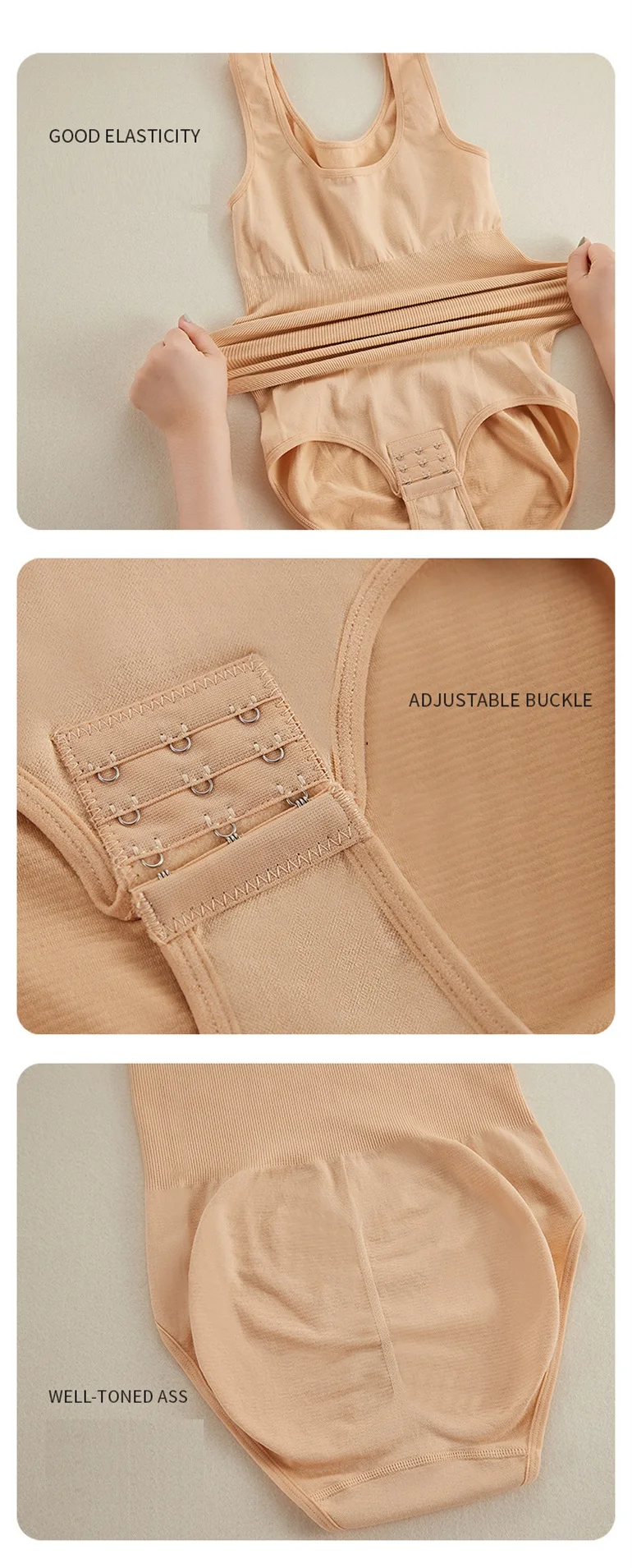 Women's High Waisted Seamless Stomach Control Briefs Bodyshaper Shaping