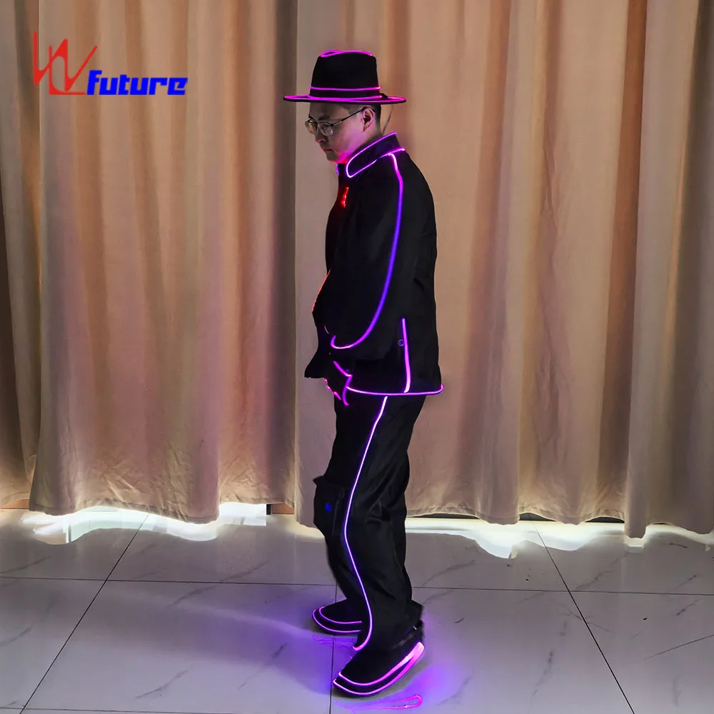 Top - Rated Michael Jackson LED Light up Dance Costume for Dance Enthusiasts and Performers
