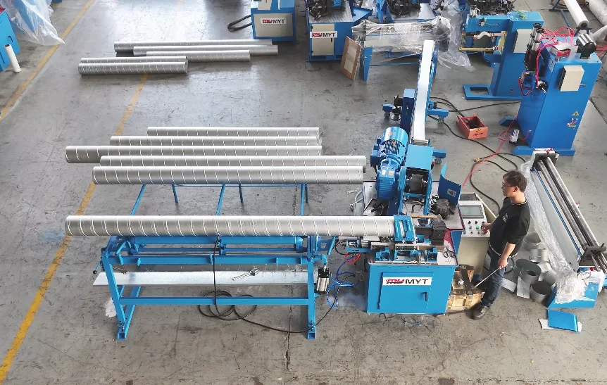 MYTF-1602 Spiral Tubeformer Machine - Efficient Pipe Making