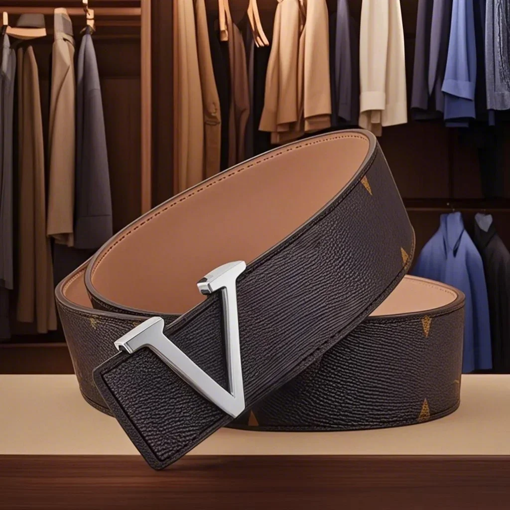 2025 New Arrival Customizable Designer  Leather Belts Casual Luxury Business Style with Automatic Adjustment Men Women