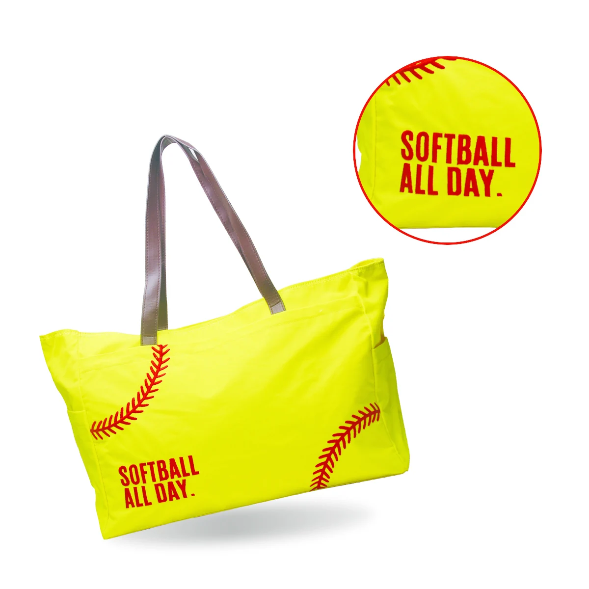 Softball Sports Personalized Embroidered Monogram Backpack