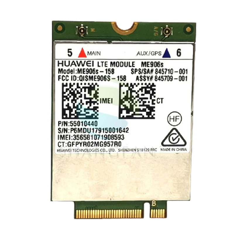 Mobile Broadband Card For Hp Lt4132 Lte Hspa+ 4g Module For Huawei