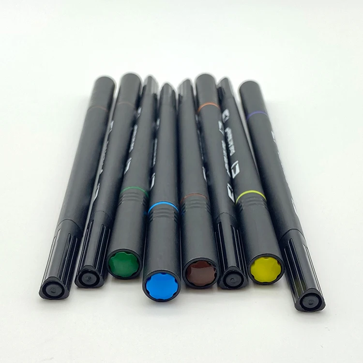 Двусторонняя каллиграфическая кисть с